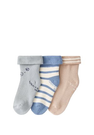 Vertbaudet, 3-PACK - Socks - beige