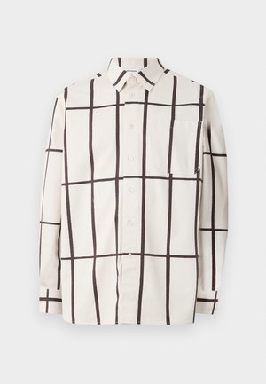 BARITONI TIILISKIVI SHIRT UNISEX - Camicia - light yellow/dark brown