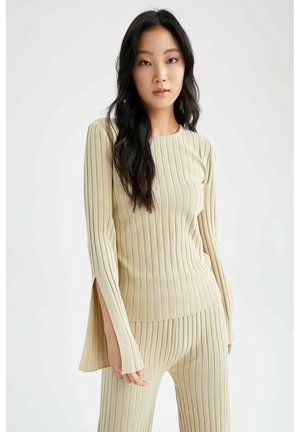 REGULAR FIT - Jumper - beige