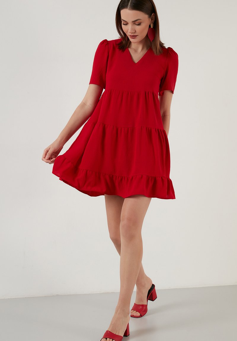 Damen Freizeitkleider | LELA Freizeitkleid red/rot - EG57735 Damen Freizeitkleider | LELA Freizeitkleid red/rot - EG57735