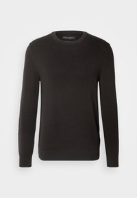 CREWNECK - Svetrík - black