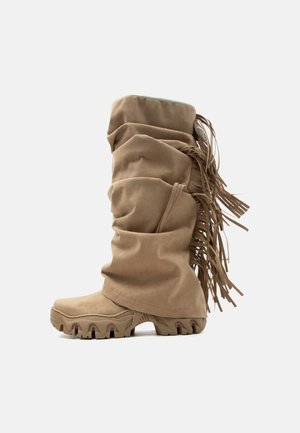 Rombaut UNISEX - Cizme cowboy/biker - brown