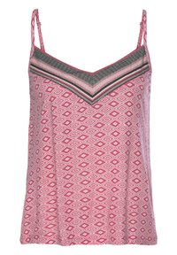 Unausgewählt, pink gemustert