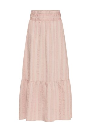 PULZ, PZCHEILA  SKIRT - Maxinederdele - peach whip
