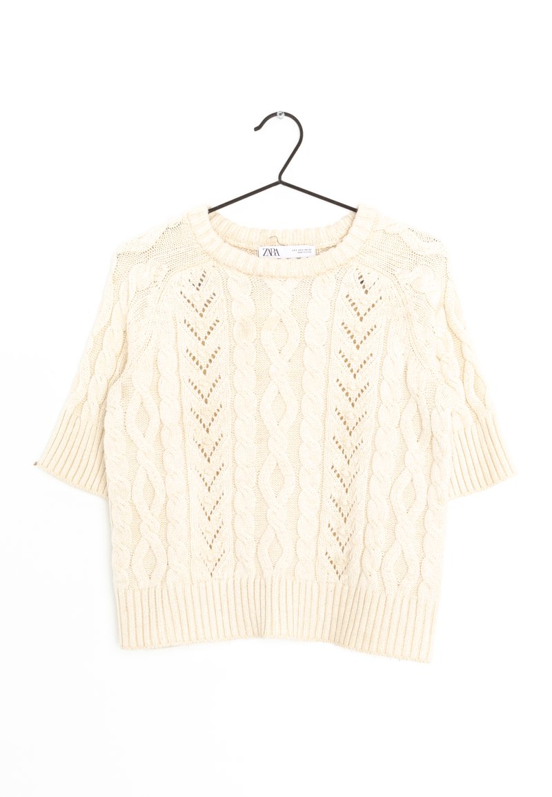 Zara T-shirt imprimé - beige