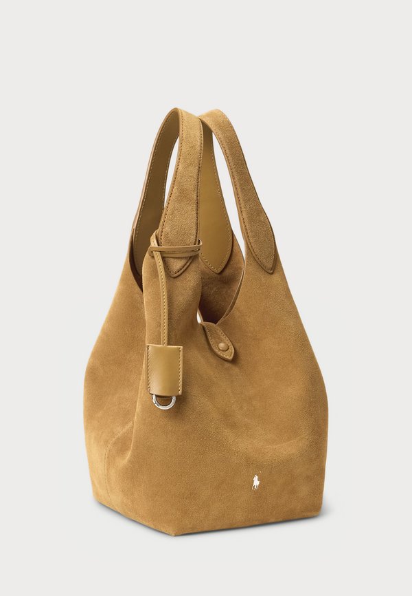 POLO PLAY SUEDE MEDIUM TOTE - Tote bag - caramel3
