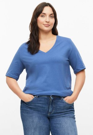 s.Oliver, T-SHIRT - Basic T-shirt - royalblau