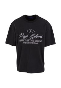 BUILT IN THE BOOM LOGO  - Marškinėliai su spaudiniu - black