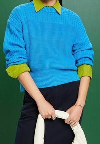 Esprit Stickad tröja - blue