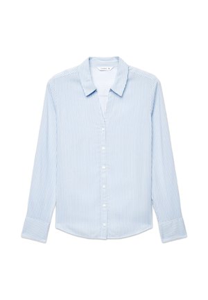 Terranova, A RIGHE COLLETTO AMPIO - Camicia - var celeste