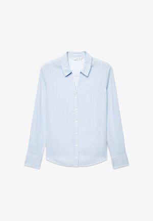 Terranova, A RIGHE COLLETTO AMPIO - Camicia - var celeste