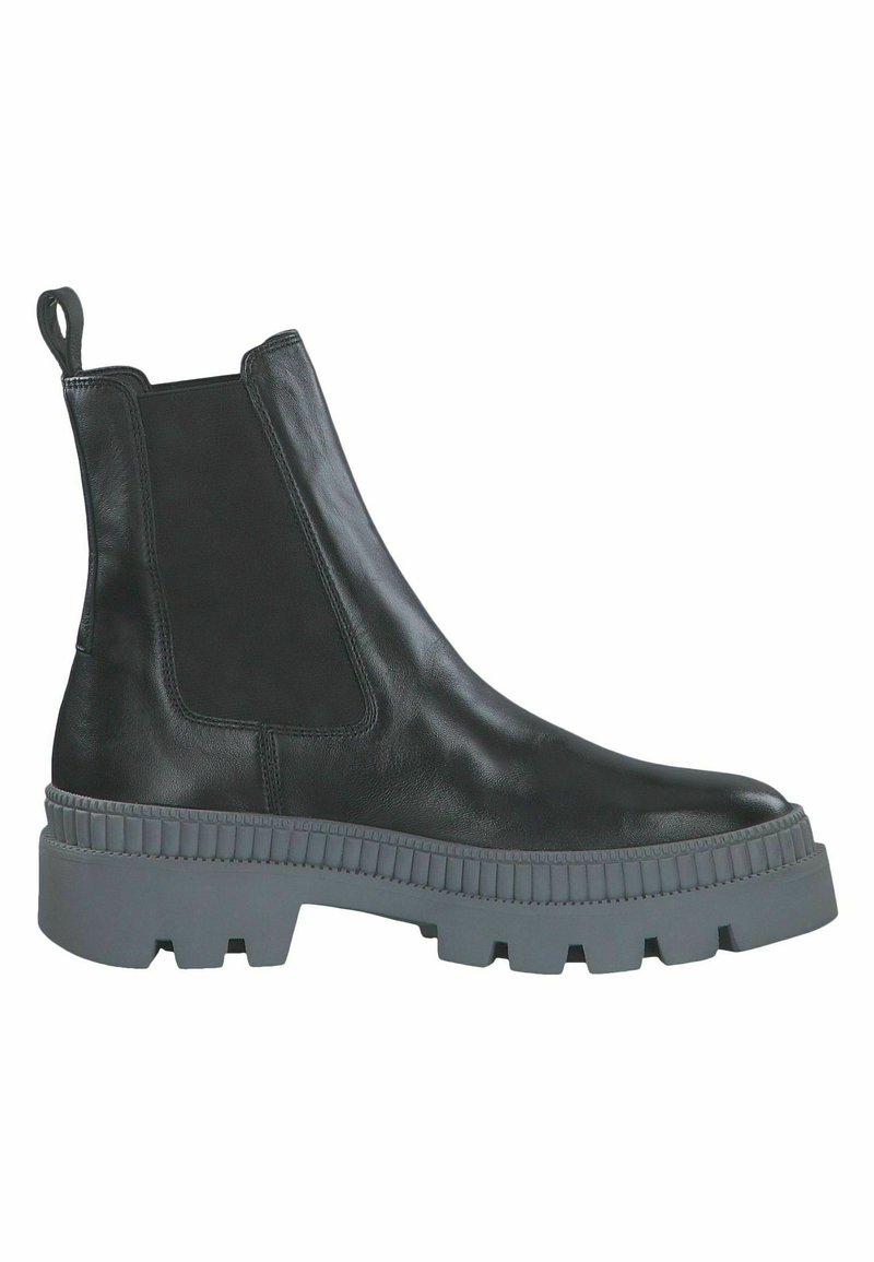Damen Ankle Boots | Tamaris Ankle Boot black/grey/grau - KP78532 Damen Ankle Boots | Tamaris Ankle Boot black/grey/grau - KP78532