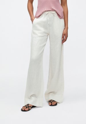 RESORT PANTS - Παντελόνι - natural white