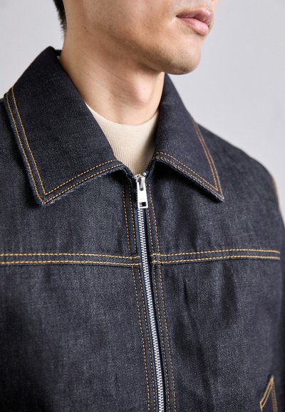 sandro Τζιν μπουφάν - brut denim