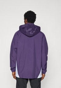 adidas Performance MANCHESTER UNITED ALL WEATHER JACKET - Vereinsmannschaften - aurora plum/white/black
