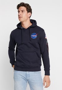 Alpha Industries - SPACE SHUTTLE - Hoodie - rep blue Miniatuurafbeelding 1