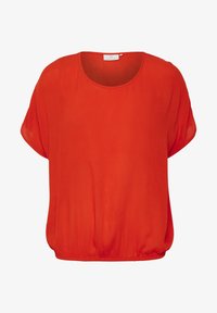 Unselected, fiery red
