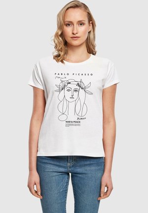 APOH - PICASSO WAR AND PEACE BOX - T-Shirt print - white