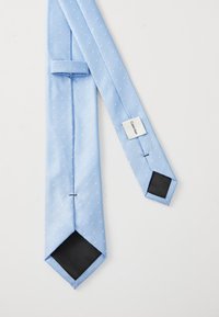Calvin Klein SKOKIE PIN DOT - Krawatte - light blue