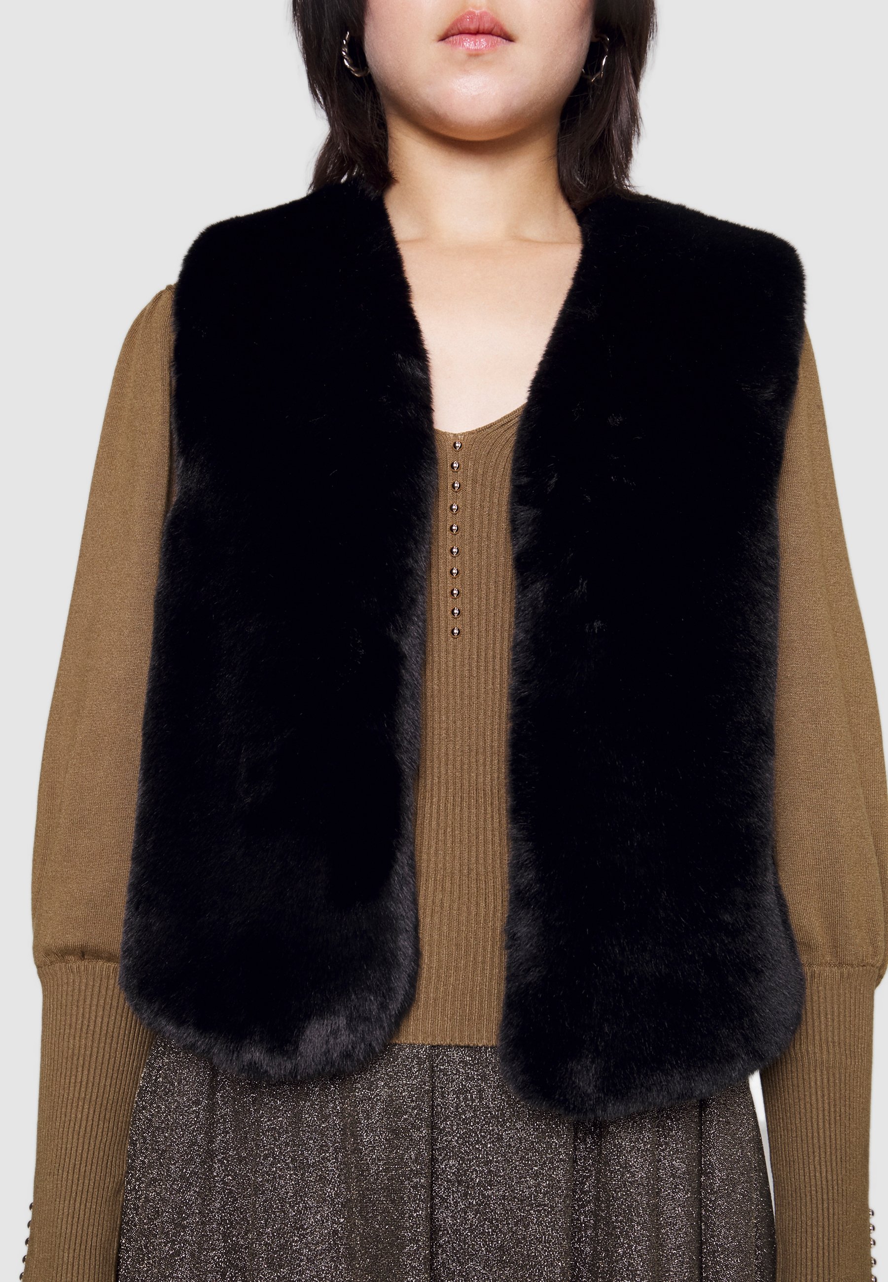 Molly Bracken LADIES SLEEVELESS JACKET - Bodywarmer - black/zwart - Zalando .nl