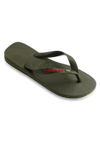 Havaianas HAVAIANAS FLIP FLOP BRASIL LOGO - Sapatos para piscina - khaki