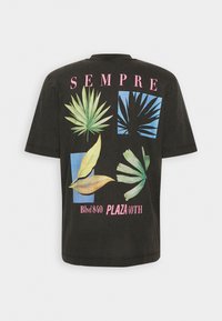 Jack & Jones JOREXOTIC TEE CREW NECK UNISEX  - Camiseta estampada - black