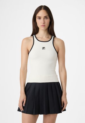 Fila APPAREL BELLAGIO TIGHT RACER TANK - Top - egret