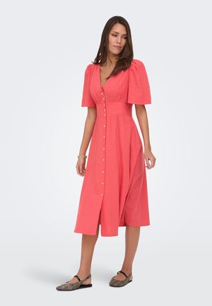 JDY JDYNORA 2/4 MIDI DRESS WVN NOOS - Denné šaty - dubarry