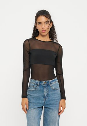 Even&Odd by Zalando, Блуза с дълги ръкави - black
