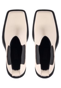 Cesare Gaspari Botines con plataforma - beige