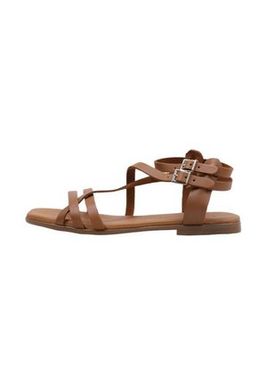 Sandra Fontán Sandales - camel