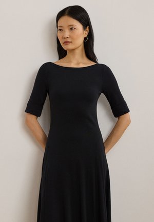 Lauren Ralph Lauren MUNZIE ELBOW SLEEVE DAY DRESS - Jerseyklänning - black