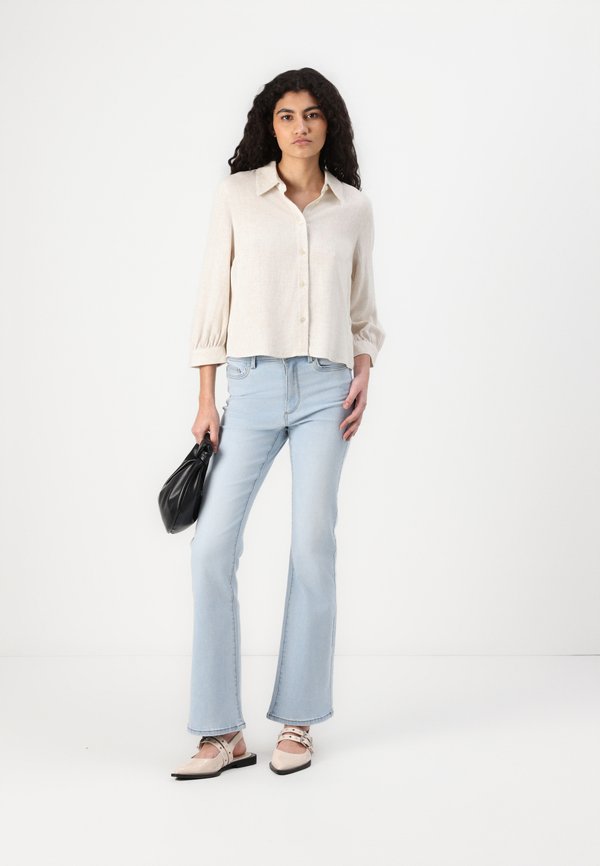 ONLSIESTA CROPPED SHIRT - Button-down blouse - moonbeam3