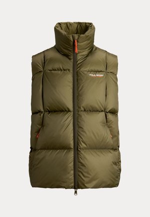 Polo Ralph Lauren, POLO SPORT QUILTED DOWN VEST - Veste sans manches - cruise olive