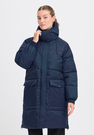 NBAMARO - Vinterkåpe / -frakk - navy blazer