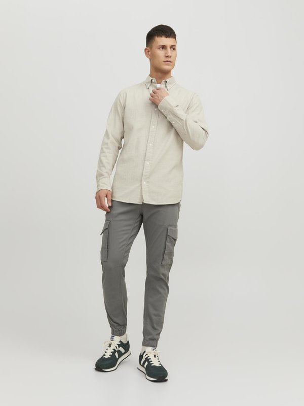 JPSTPAUL FLAKE - Cargo trousers - sedona sage2