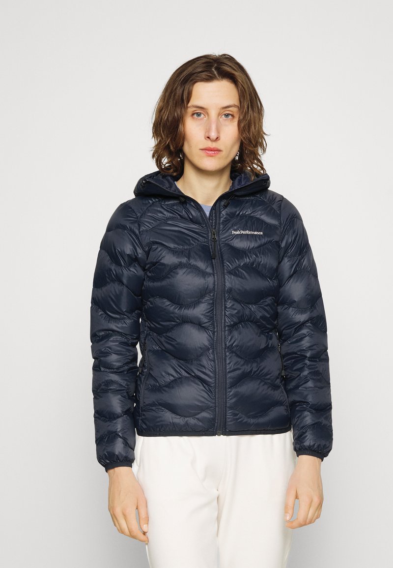 Peak Performance HELIUM HOOD JACKET Down jacket blue shadow/blue
