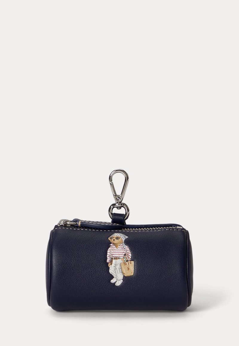 Polo Ralph Lauren POLO BEAR LEATHER CYLINDER COIN POUCH - Kulcstartó ...