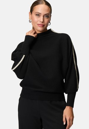 Strickpullover - patch blackcream