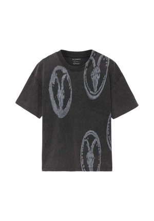 AllSaints, RAMMY SS CREW . - T-shirt imprimé - washed black