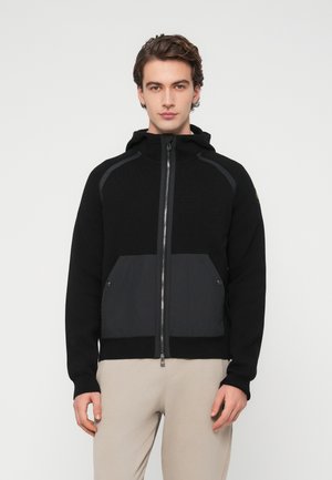 VIEW HOODED FULL ZIP - Kardigán - black