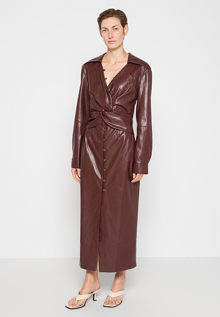 Nanushka Blousejurk bruin Nanushka Blousejurk bruin