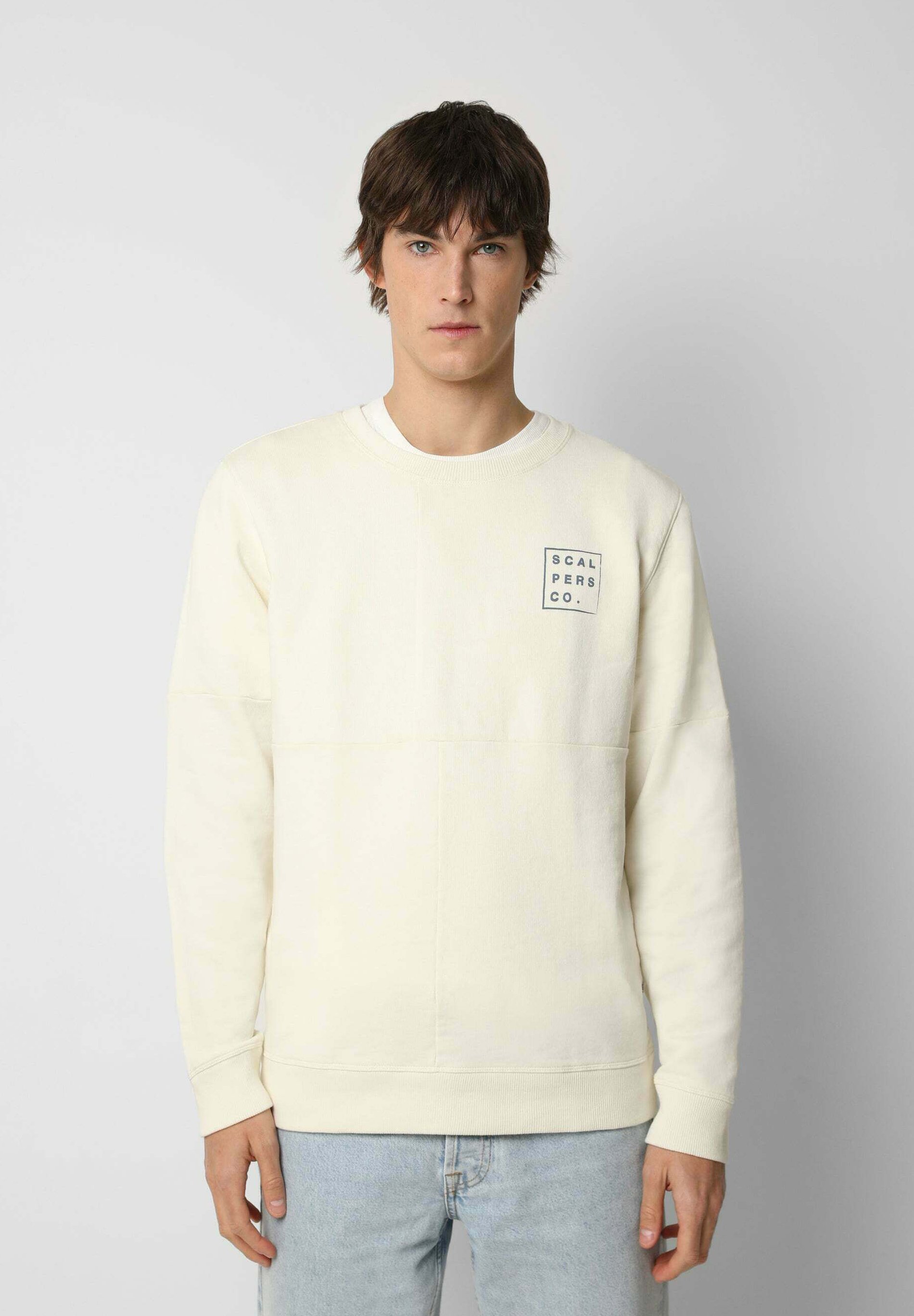 Scalpers PATCHWORK - Sudadera - off white/blanco - Zalando.es