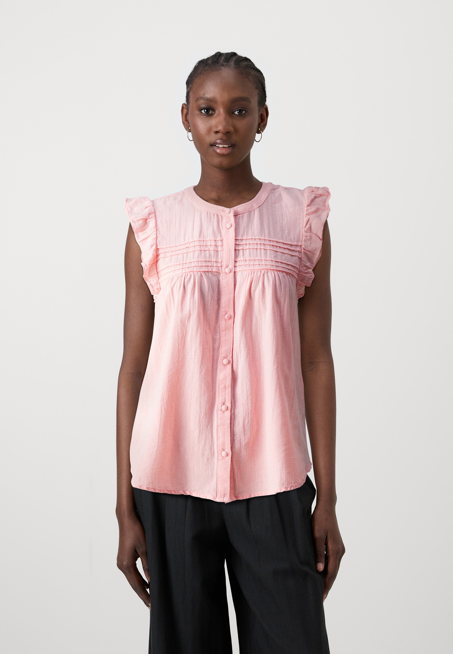 Chemisier Femme VERO MODA - Col V - Modèle Décontracté