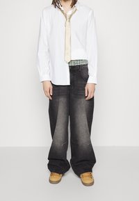 Jaded London Vaqueros baggy - black denim
