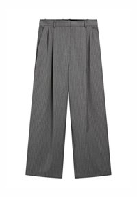 PINSTRIPE - Trousers - grey