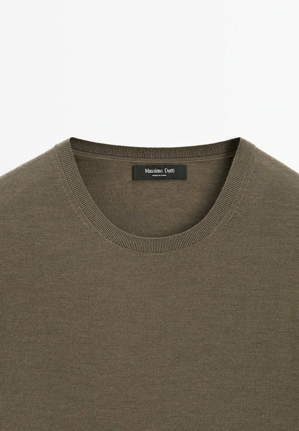 SHORT SLEEVE - Basic T-shirt - khaki3