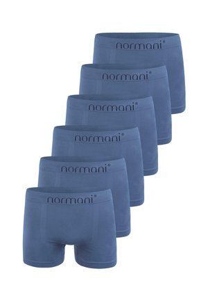 Normani 6 PACK - Kurze Boxershorts - blau hellblau