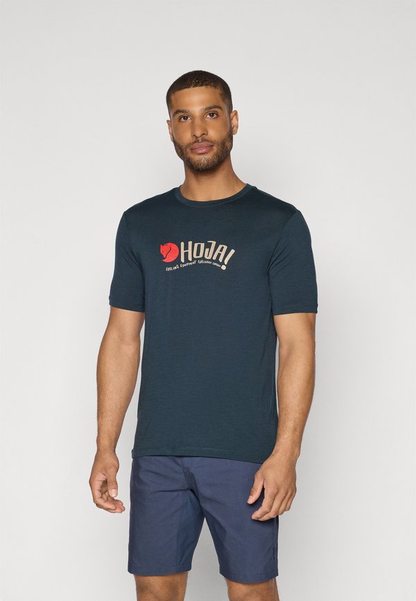 HOJA WOOL MIX T SHIRT M - T-Shirt print