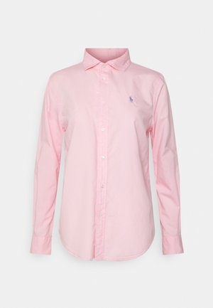 RELAXED FIT COTTON TWILL SHIRT - Button-down blouse - carmel pink